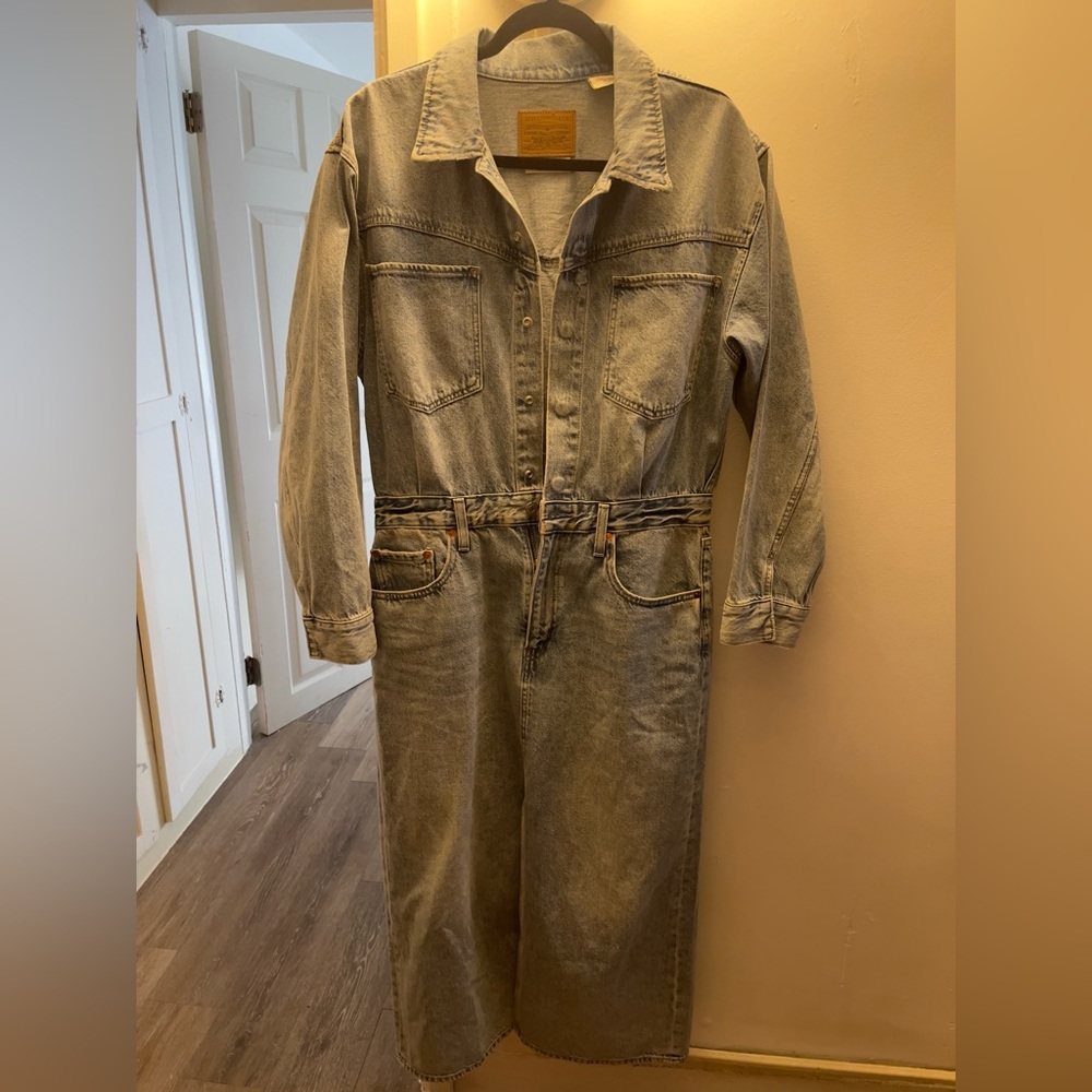 Levi's Light Blue Denim Dress